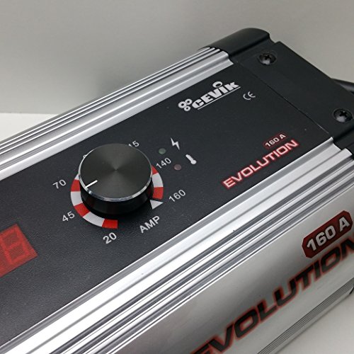 Cevik Evolution20 Equipo soldadura inverter (160 A), 230 V, negro, unico