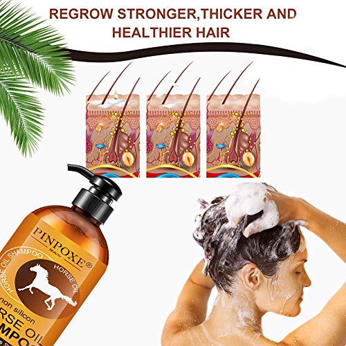 Champú para el cabello, champú para el cuidado del cabello, champú para el crecimiento del cabello, cuidado natural del cabello para un cabello brillante desde las raíces hasta las puntas
