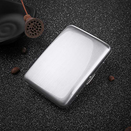 Cigarrillo Caja de Cigarrillos de Metal para 20 Cigarrillos, Caja de Cigarrillos Antiguos con Aspecto Elegante Grabado y cualidades Especiales (SS)