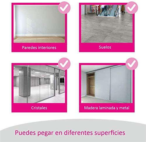 Cinta: MANTEN LA DISTANCIA DE SEGURIDAD. Precaución. Manten la distancia de seguridad en interiores y exteriores. Ideal para su negocio.