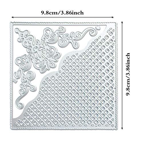 CKANDAY Paquete de 3 Troqueles de Corte metálico, Plantilla de anidamiento de moldes de Plantilla de Estampado en 3D para DIY Scrapbooking Álbum Carta Decorativa Tarjeta de Papel Artesanía Máquina