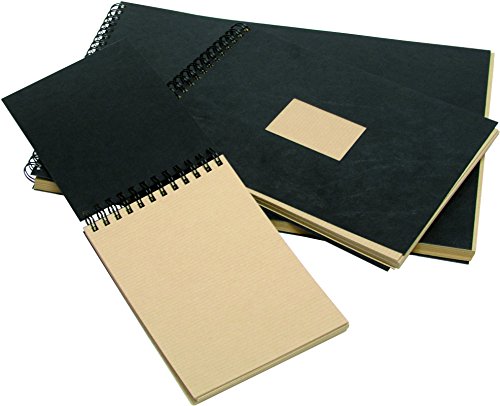 Clairefontaine Cuaderno de Papel Kraft (A4, 90 g), Color marrón, Blanco