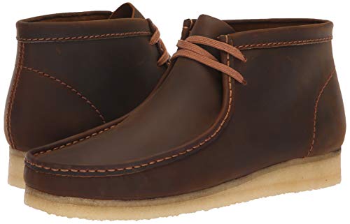 Clarks Men's Wallabee Boot Fashion, Beeswax, 90 M US