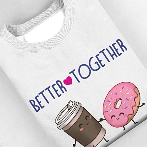 Cloud City 7 Better Together Coffee and Doughnuts Men's Sweatshirt