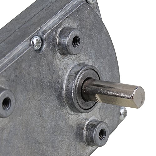 CNBTR Cuadrado Alta Velocidad de par Reducir 12 V eléctrico DC Gear Motor con Metal Orientado Box