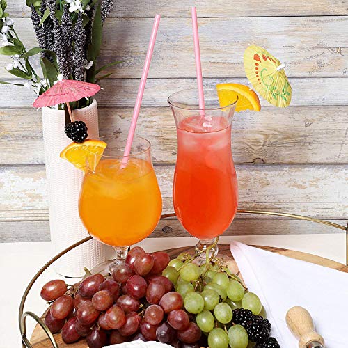 Cóctel Paraguas De Papel,100 Piezas Toothpicks del Paraguas Bebida Tropical Hawaiana Decoraciones de Bebidas para Fiestas,Fiestas Tropicales Playa