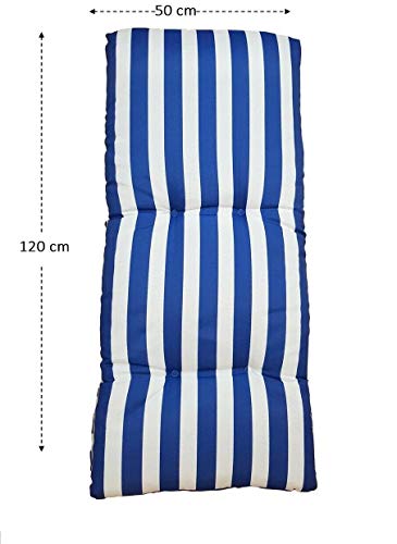 Cojín Almohadilla para Tumbona Acolchado en Patio Playa Piscina