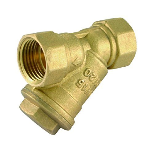 Colador filtro de agua con 2 x rosca hembra - 3/4"