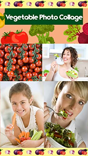 Collage de fotos vegetales
