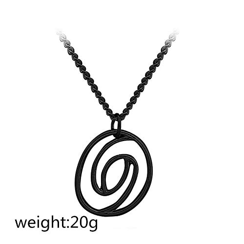Collar Mujer Hija Collares Collar de la joyería Collar para mamá Collar de Moda De Dibujos Animados Collar Molécula Collar Collar Festival Black