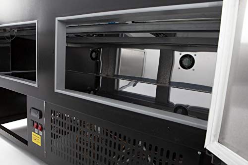 Combisteel - Vitrina refrigerada profesional (profundidad 1060 mm) 1500 mm