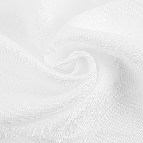Comficent Servilletas de Tela para Hotel y Restaurante, Orla Satinada, Otras Medidas, del Especialista Textil en Gastronomía y Hostelería (10pc-Blanco, 40_x_40_cm)