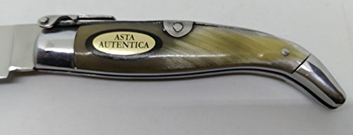 CORCOLES Navaja Teja ALBACETE MOLIBDENO VANADIO ASTA Toro 8,5 CM