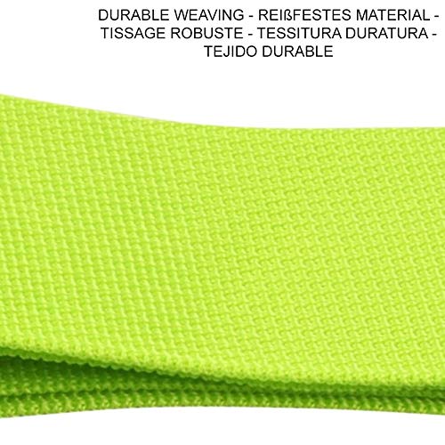 Correas para Equipaje, Cinturones de la Maleta Ajustables de Equipaje de Viaje Cinturones, Accesorios de Viaje Embalaje con Ranura para Etiquetas de identificación (2 - Verde)
