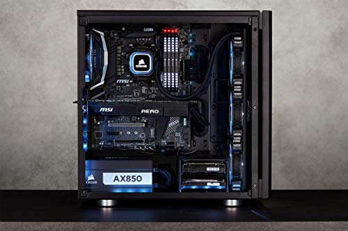 Corsair Carbide Series 275Q - Chasis de semitorre silencioso para Juegos, sin Ventana, Negro