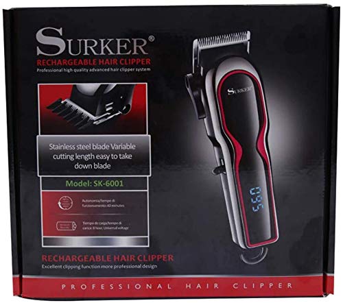 Cortador Profesional De Pelo Eléctrico Máquina De Corte De Pelo Corte De Pelo Ajustable para hombres