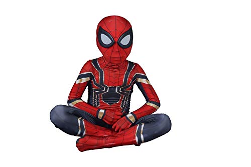 CosplayLife Disfraz de Iron Spider-Man para niños (Iron Kids, M)
