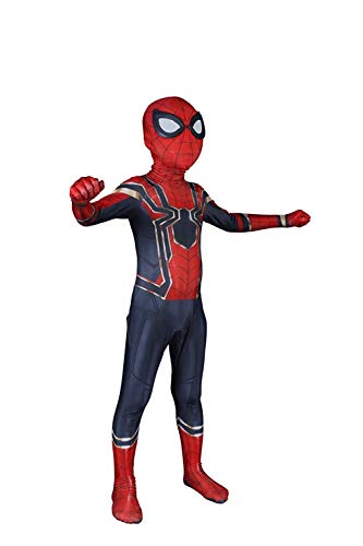 CosplayLife Disfraz de Iron Spider-Man para niños (Iron Kids, M)