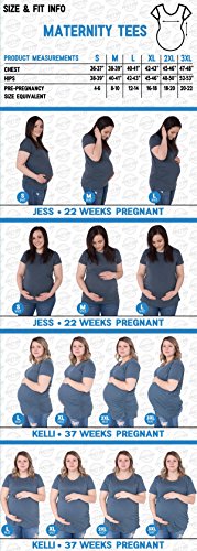 Crazy Dog Tshirts - Maternity Witch Baby Bump Skeleton Cute Pregnancy Tshirt Halloween Night (Black) - S - Camiseta De Maternidad
