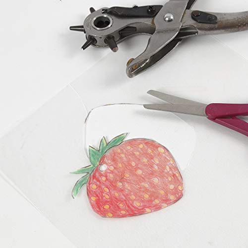 Creativ Company 79092 hoja de plástico retráctil - Hojas de plástico retráctil (Transparente, 20 cm, 30 cm, 10 hojas)