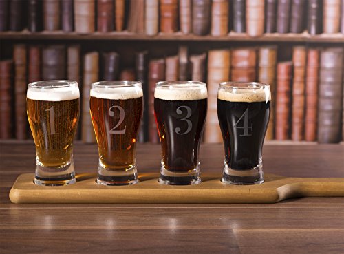 Creative Tops – Cerveza degustación Set de Regalo, 42 x 9,8 x 2.2 cm