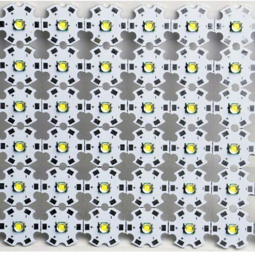 CREE XML XPE T6LED 1W-3W LED emisor de alta calidad diodo con PCB de 20 mm SMD 3535 para bricolaje, aluminio, Blanco cálido, 2 piezas