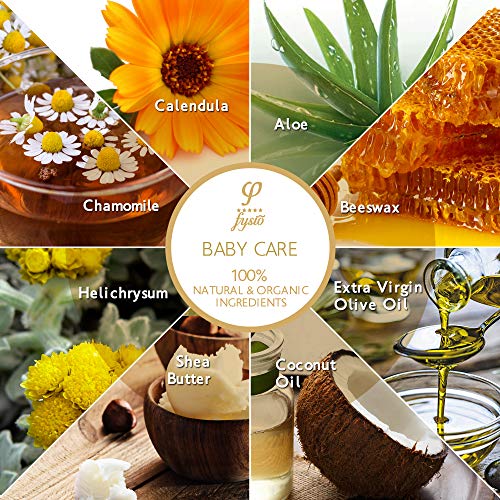 Crema Pañal | Hidratante para Bebés | Con Cera de Abejas Orgánica, Aceite de Oliva Virgen Extra, Aceite de Coco Orgánico, Caléndula Orgánica y Aceite de Hierba | 50ml
