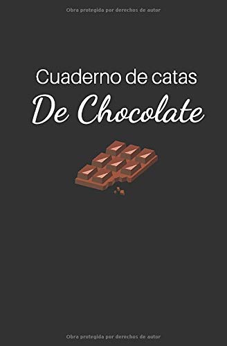 Cuaderno de Catas de Chocolate: Organiza, Registra y Analiza tu Degustación de Chocolate - Formato 13,34 x 20,32cm con 62 Páginas y 60 Fichas de Cata - Aprecia y registra cada bocado