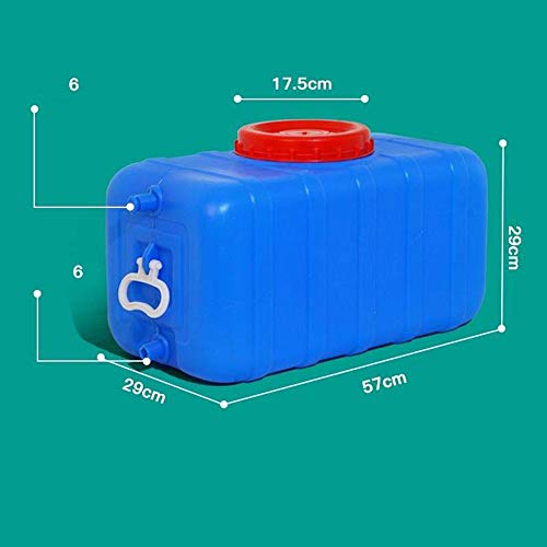 Cubo de almacenamiento de agua doméstico de gran capacidad, Barriles químicos de la industria plástica de calidad alimentaria, Contenedor almacenamiento de agua para automóviles de viaje al aire lib