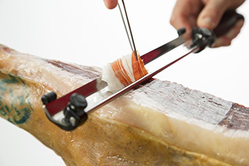 Cuchillo jamonero Protector para Zurdos