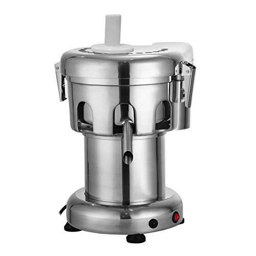 Cueffer 2800RPM Exprimidor Eléctrico 550W Exprimidor Comercial del Aluminio y del Acero Inoxidable Licuadora Eléctrica Licuadora para Verduras y Frutas Extractor de Jugo Comercial