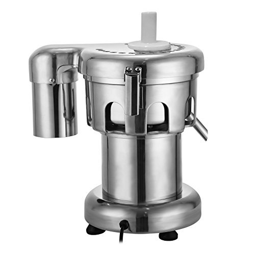Cueffer 2800RPM Exprimidor Eléctrico 550W Exprimidor Comercial del Aluminio y del Acero Inoxidable Licuadora Eléctrica Licuadora para Verduras y Frutas Extractor de Jugo Comercial