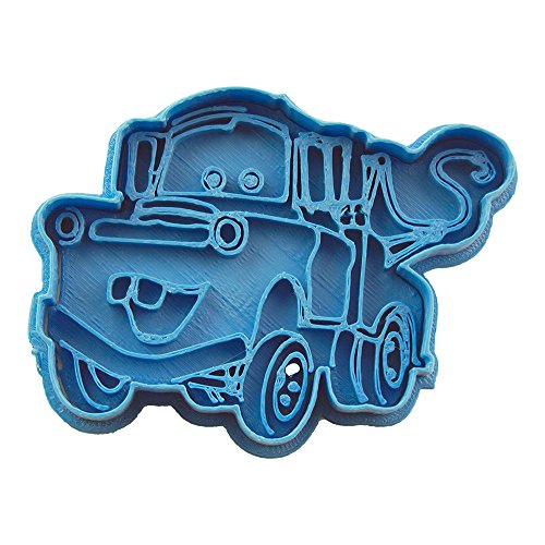 Cuticuter Cars Pack Cortador de Galletas, Azul, 16x14x1.5 cm, 6 Unidades