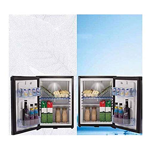 CXD Mini Nevera, Silent 12V y 220V refrigerador por absorción minibar para RV Camping RV automático Hotel de la Oficina pequeña Nevera con Cerradura,1