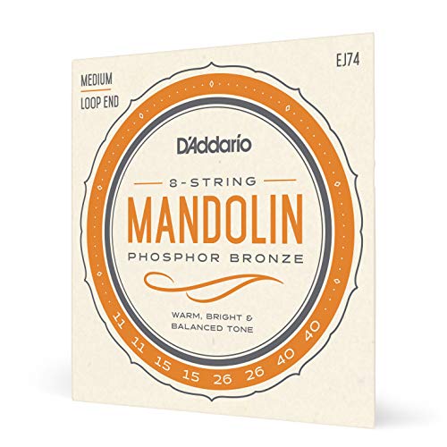 D'Addario EJ74 - Juego de cuerdas para mandolina