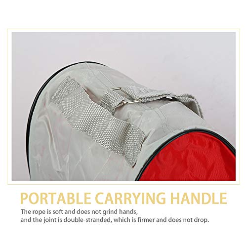 DAZISEN Bolsa Patines - Unisex Adulto Bolsa para Patines de Hielo y Patines de Linea, Rosa, 42 * 20 * 39cm