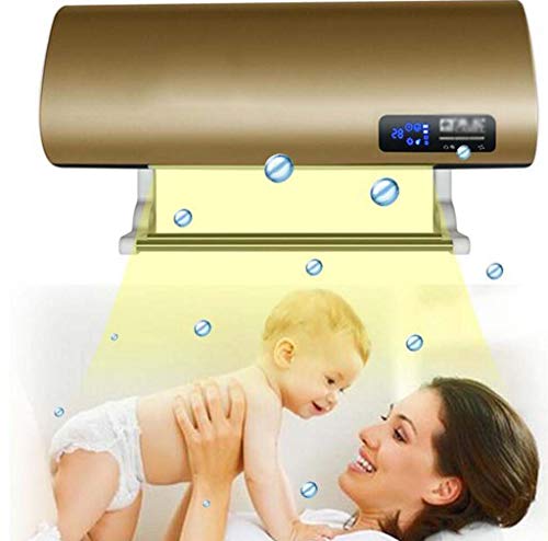 DDHZTA Calentador Home Control Remoto Calentador Eléctrico Pared Calentador Pared Colgante Baño Impermeable Móvil Calefacción Y Máquina De Refrigeración,White,Local