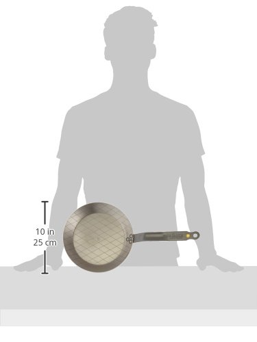 De Buyer 5616.24 - Sartén para carne, acero, 24 cm