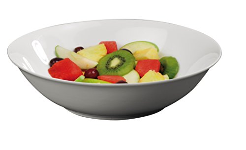 Deagourmet 192, Venere Ensaladera en cartón Blanco, Porcelana Blanca