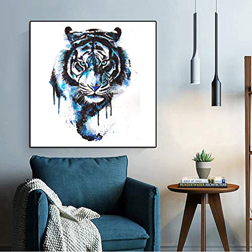 Decoración animal de la pintura de la salamandra de la lona del modelo animal