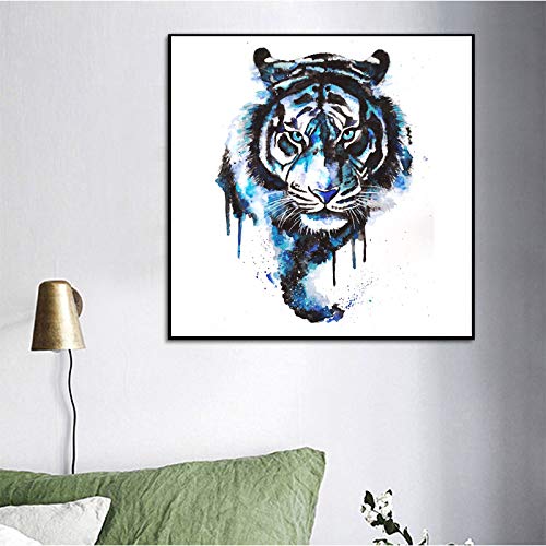 Decoración animal de la pintura de la salamandra de la lona del modelo animal