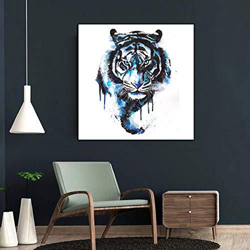 Decoración animal de la pintura de la salamandra de la lona del modelo animal