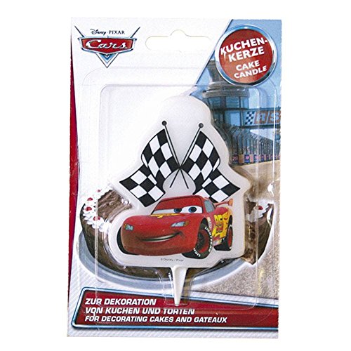 Dekoback 01 – 14 – 00737 Vela para Tartas Disney Cars 2D