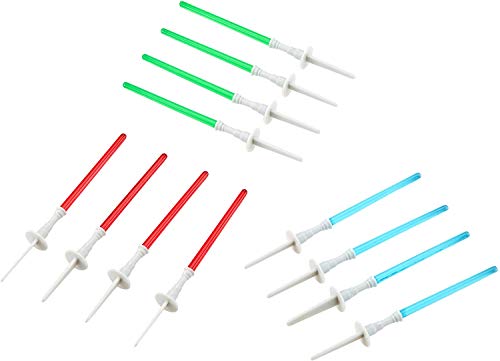 Dekoback - Sables de luz para la decoración de Tartas - 12 Unidades