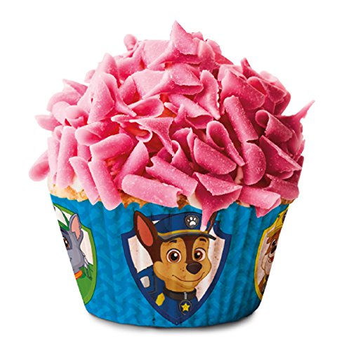 Dekora 339242 La Patrulla Canin, Capsulas Cupcakes, 50 Pezzi, Azul
