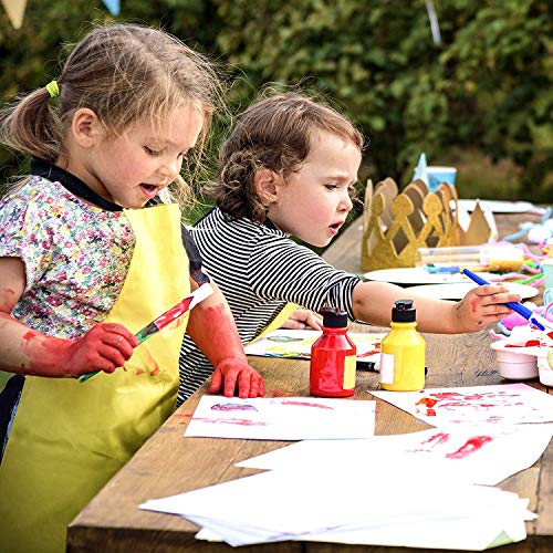Delantal para niños, Delantales de pintura 12 piezas 12 colores Impermeables Tela no Tejida Delantales para Manualidades Actividad de Pintura Artística, Eventos Comunitarios y Cocina para Cocinar