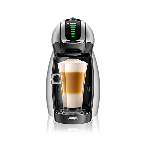 De'Longhi Dolce Gusto Genio 2 EDG466.S - Cafetera de cápsulas, 15 bares de presión, color plateado