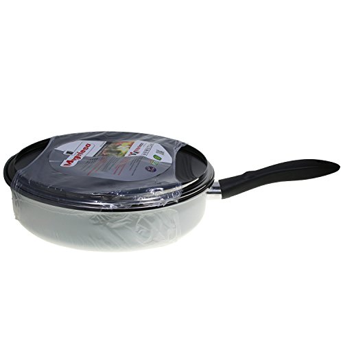 Desconocido Sarten con Tapa 28 Cm. Magefesa Sautese Sarten C/Tapa Cristal
