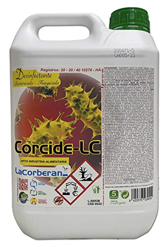 Desinfectante Corcide-LC Profesional, 5 Litros