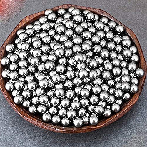 DHOUTDOORS Bolas de Acero de Primera Calidad de 8 mm BB para Catapulta Reutilizable de Munición 150 UNIDS